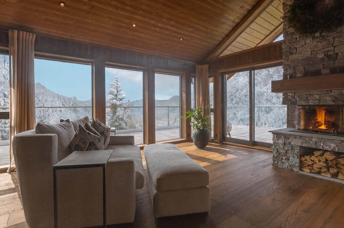 Solheisen Cabin Living Room