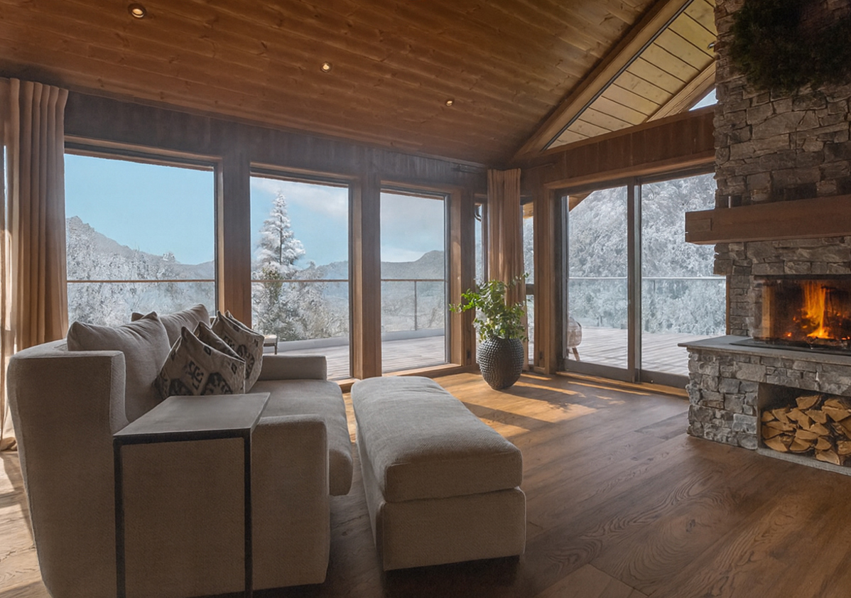 Solheisen Cabin Living Room