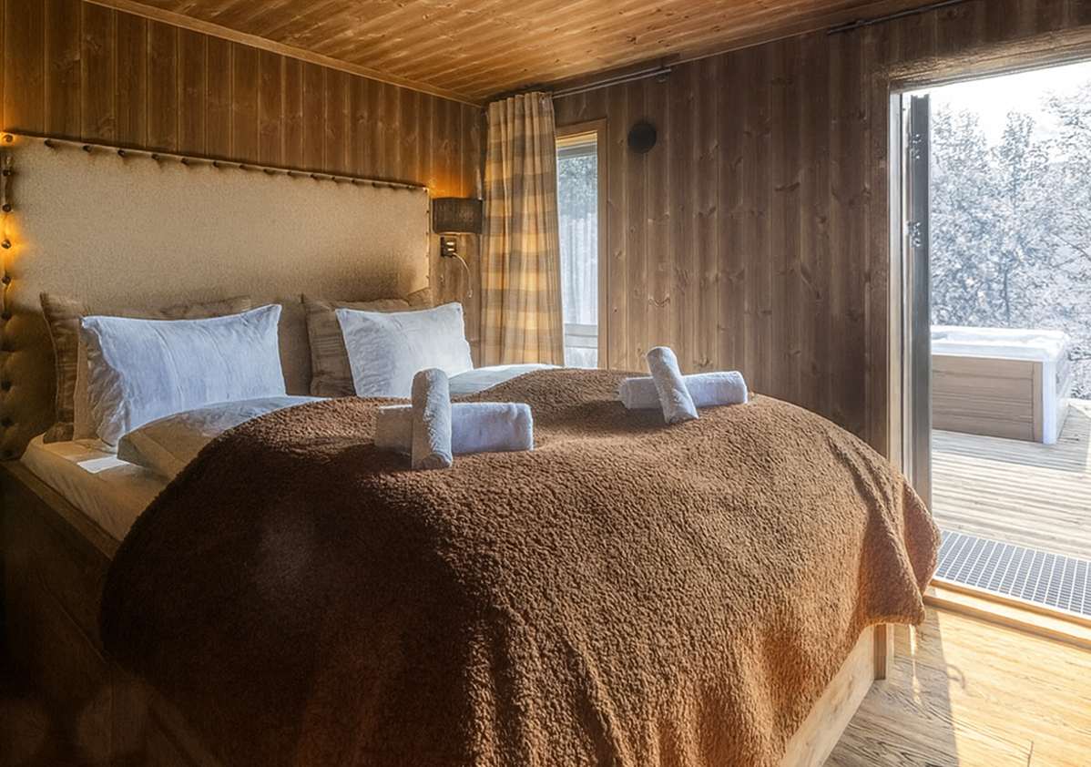 Solheisen Cabin Bedroom