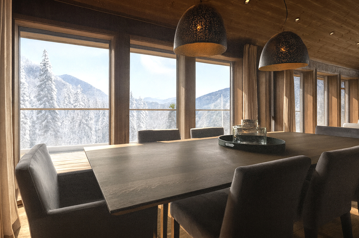 Solheisen Cabin Dining