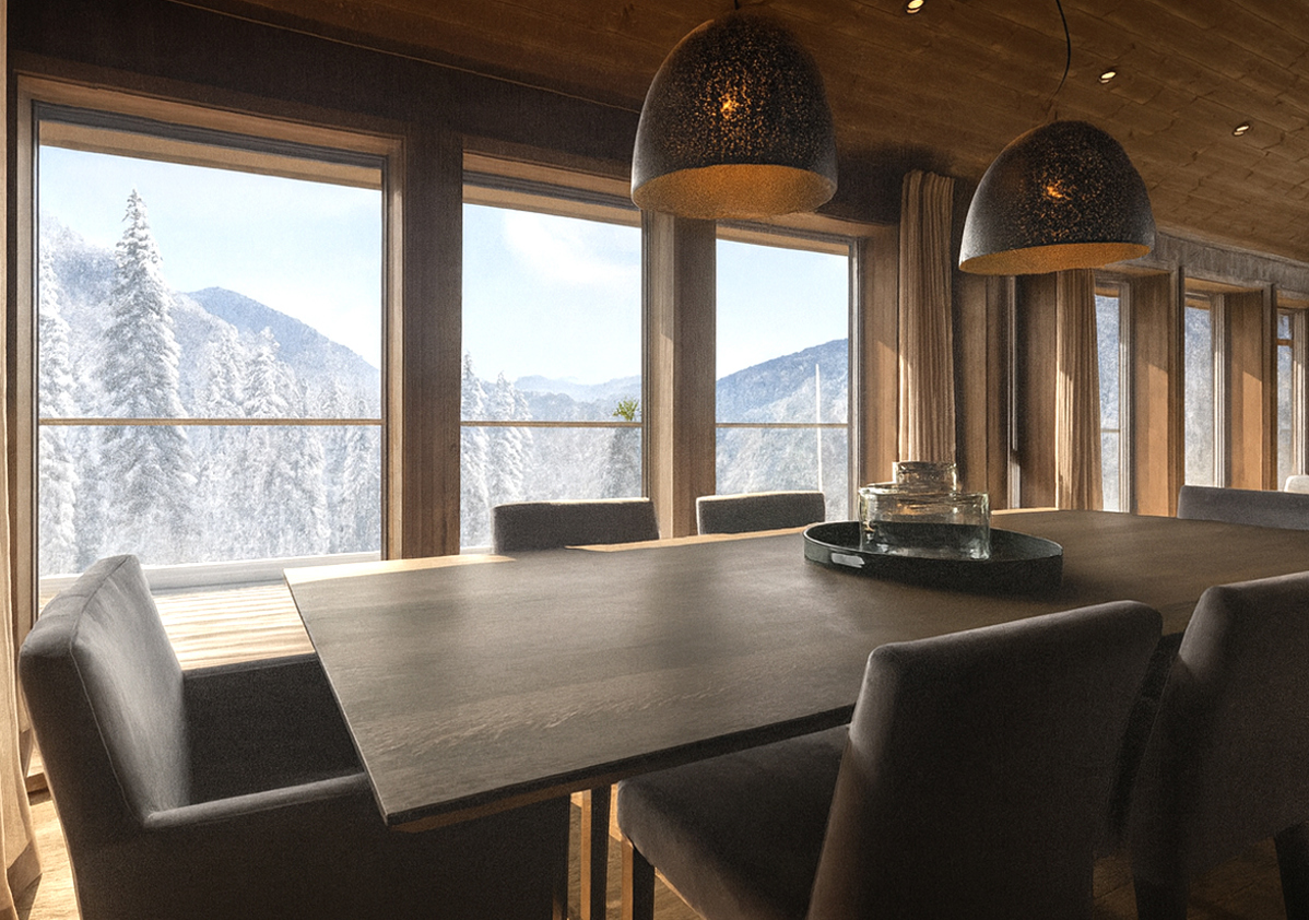 Solheisen Cabin Dining
