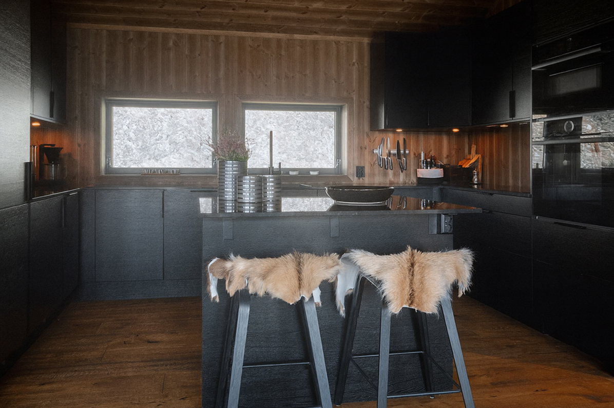 Solheisen Cabin Kitchen