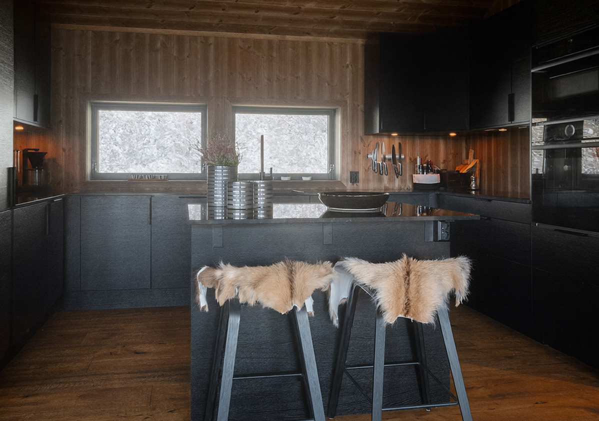 Solheisen Cabin Kitchen